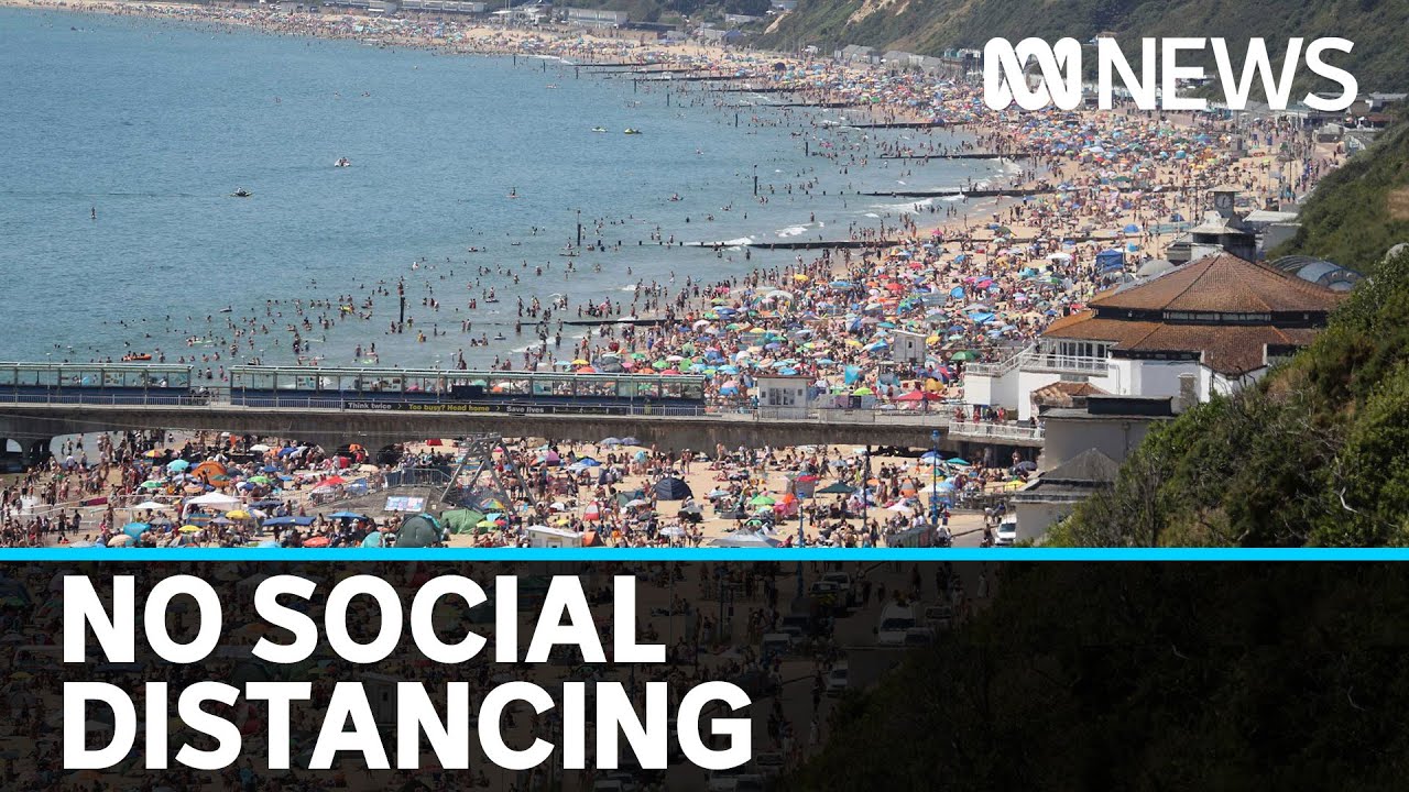 'Major incident' declared as thousands flock to UK beach, sparking COVID-19 fears | ABC News