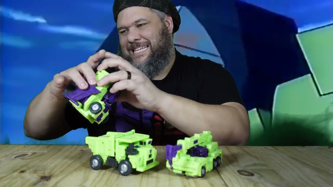 Devastator Hook and Long Haul Studio Series Leader Class Transformers Combiner unbox | Hasbro