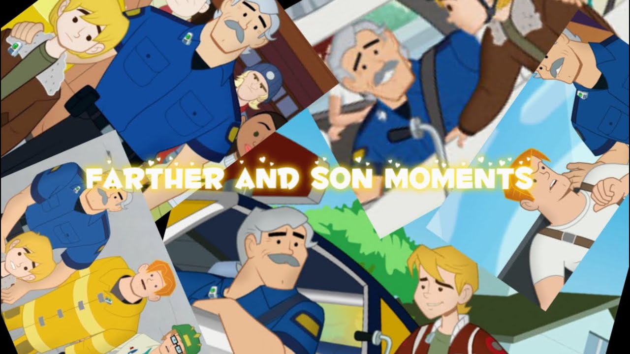 Transformers rescue bots but it’s father and son moments ( mostly Cody and chief)