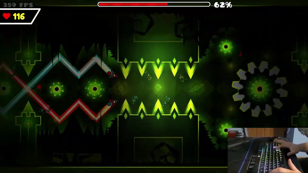 The Golden 100% (Rebeat) | Geometry Dash