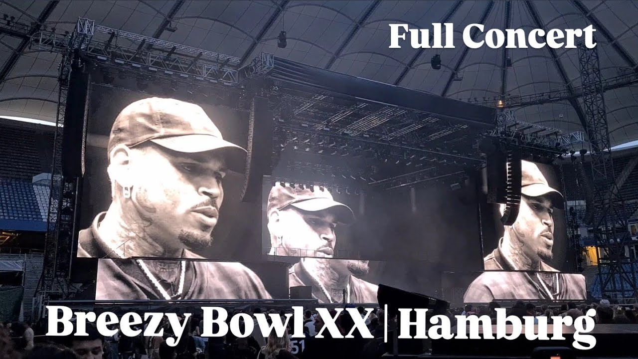 Chris Brown Breezy Bowl XX World Tour 2025 | Volksparkstadion Hamburg (Full Concert Music Video HD)
