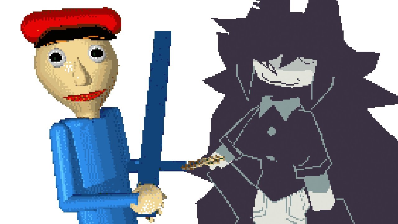 Waldi's Funhouse?? ft. Miss Circle | Baldi's Basics MOD