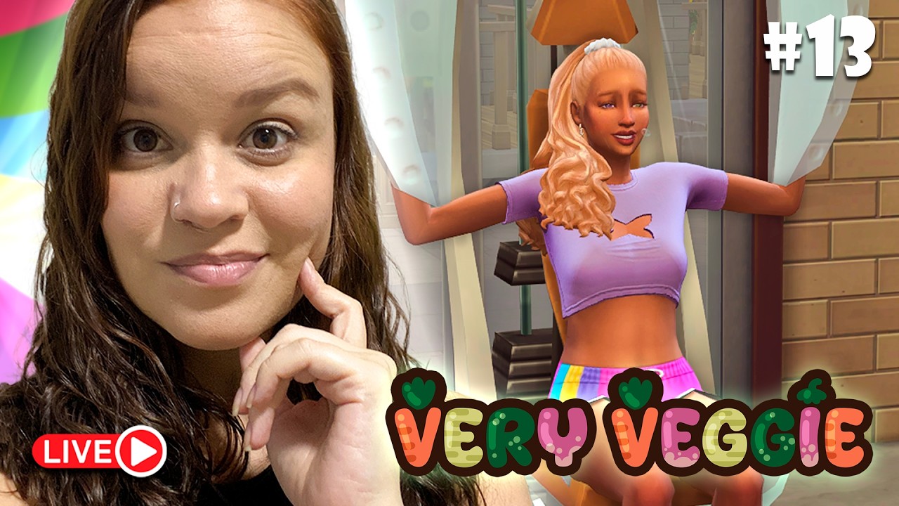 FOCADA NOS OBJETIVOS E TAMBÉM EM CONSQUISTAR CORAÇÕES? 🤔 | Very Veggie Legacy Challenge | The Sims 4