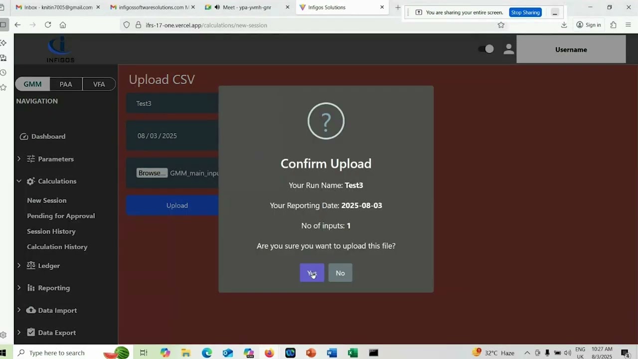 Infigos IFRS 17 Software Demo