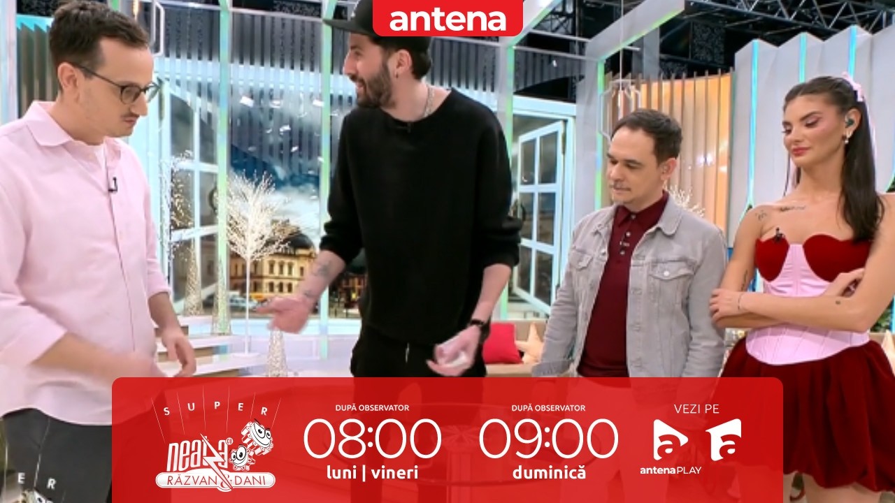 Antonio, cel mai înalt magician din România, trucuri de senzație cu cărțile de joc