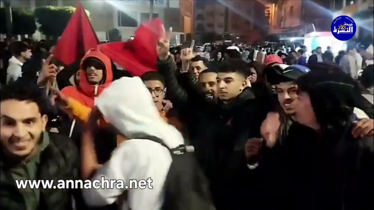 فوز المنتخب الوطني وبلوغه نهاية كأس إفريقيا للأمم، وفرحة عارمة  للجماهير بتيط مليل.