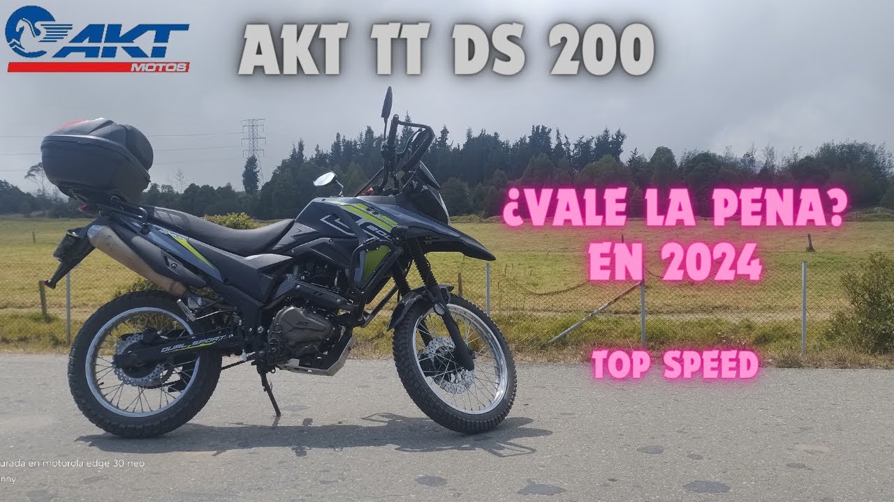✅AKT-TT 200-DS-2024 [Prueba de Manejo] 🔥TopSpeed [Prueba de Ruta] Prueba en terreno destapado