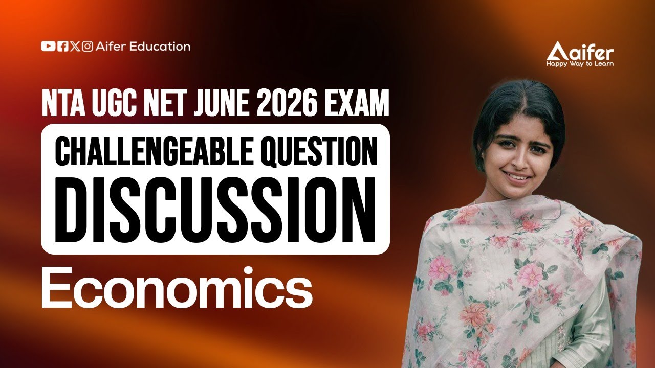 ECONOMICS - UGC NTA NET ECONOMICS CHALLENGEABLE QUESTION DISCUSSION