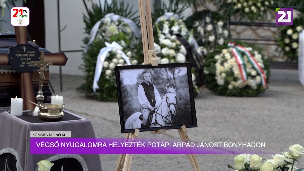 Kommentár nélkül (2024.10.28) Végső nyugalomra helyezték Potápi Árpád Jánost Bonyhádon