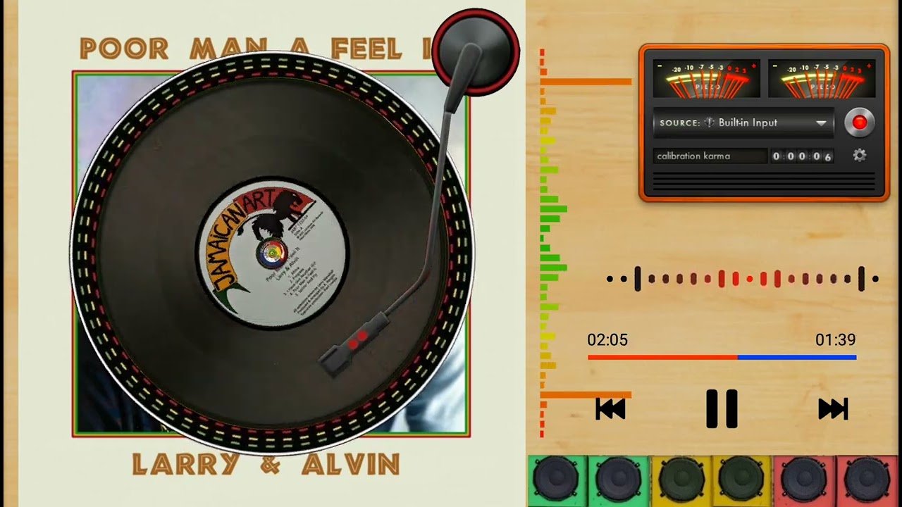 Larry & Alvin - Poor Man A Feel It