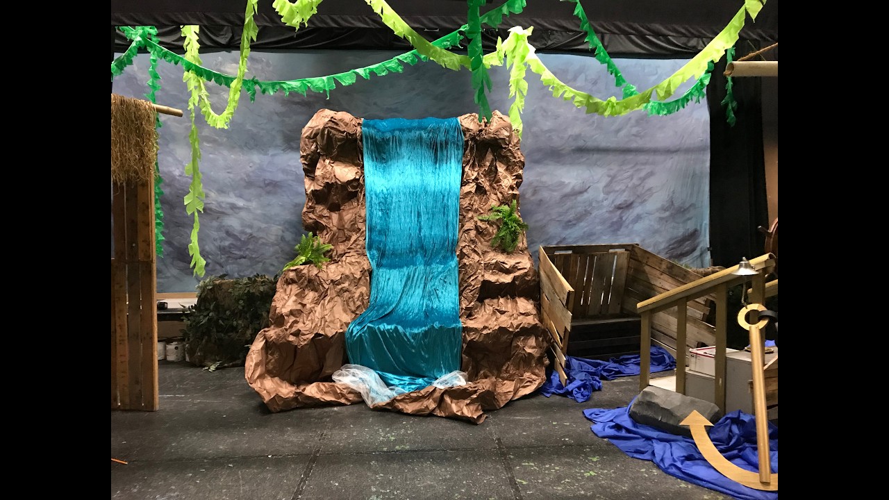 Making a waterfall for VBS