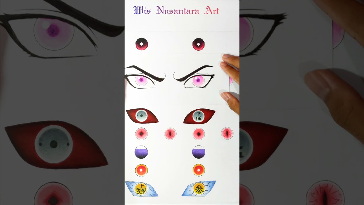 Anime Eyes - Demon Slayer [ Kimetsu no Yaiba ] #shorts