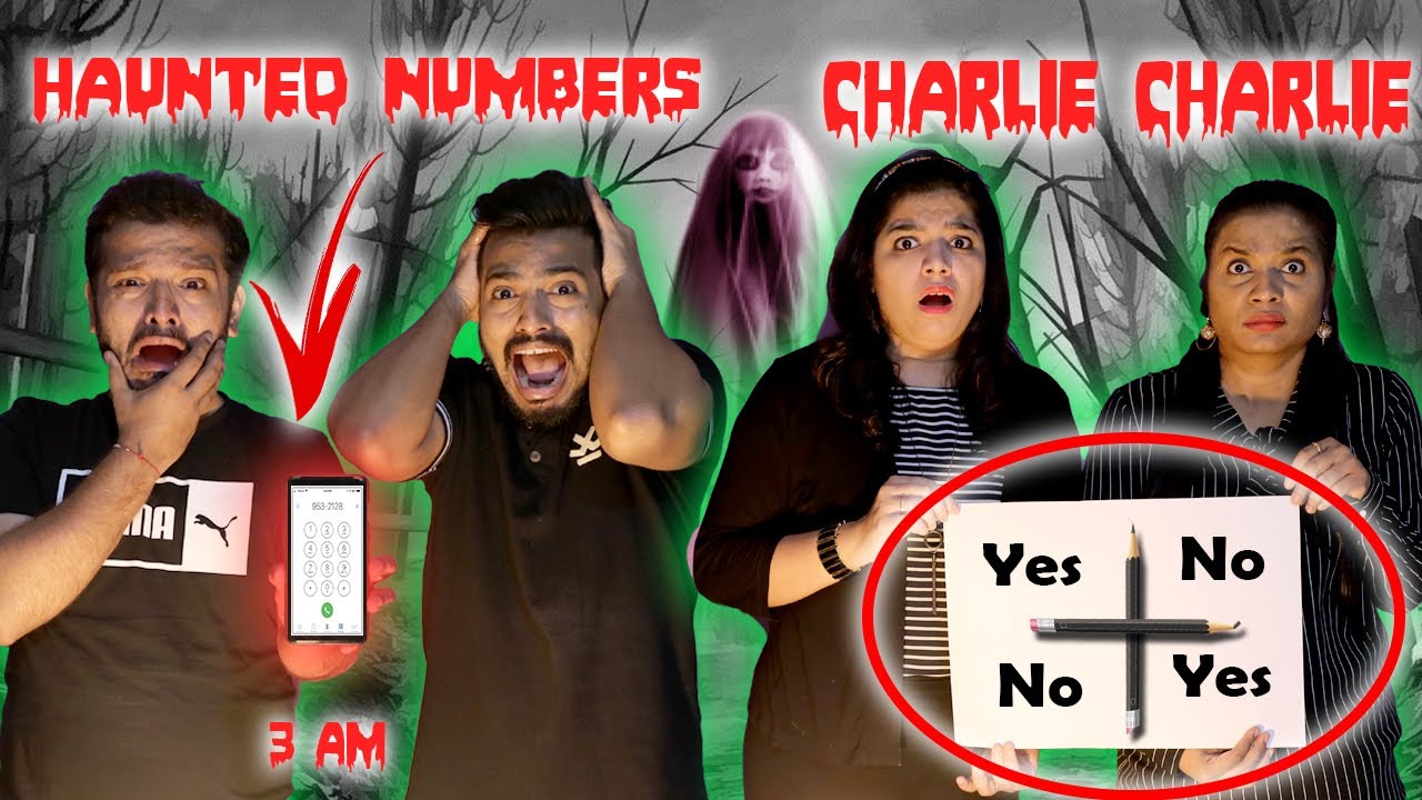 Haunted Challenge | Calling Haunted Numbers At 3 AM | Charlie Charlie