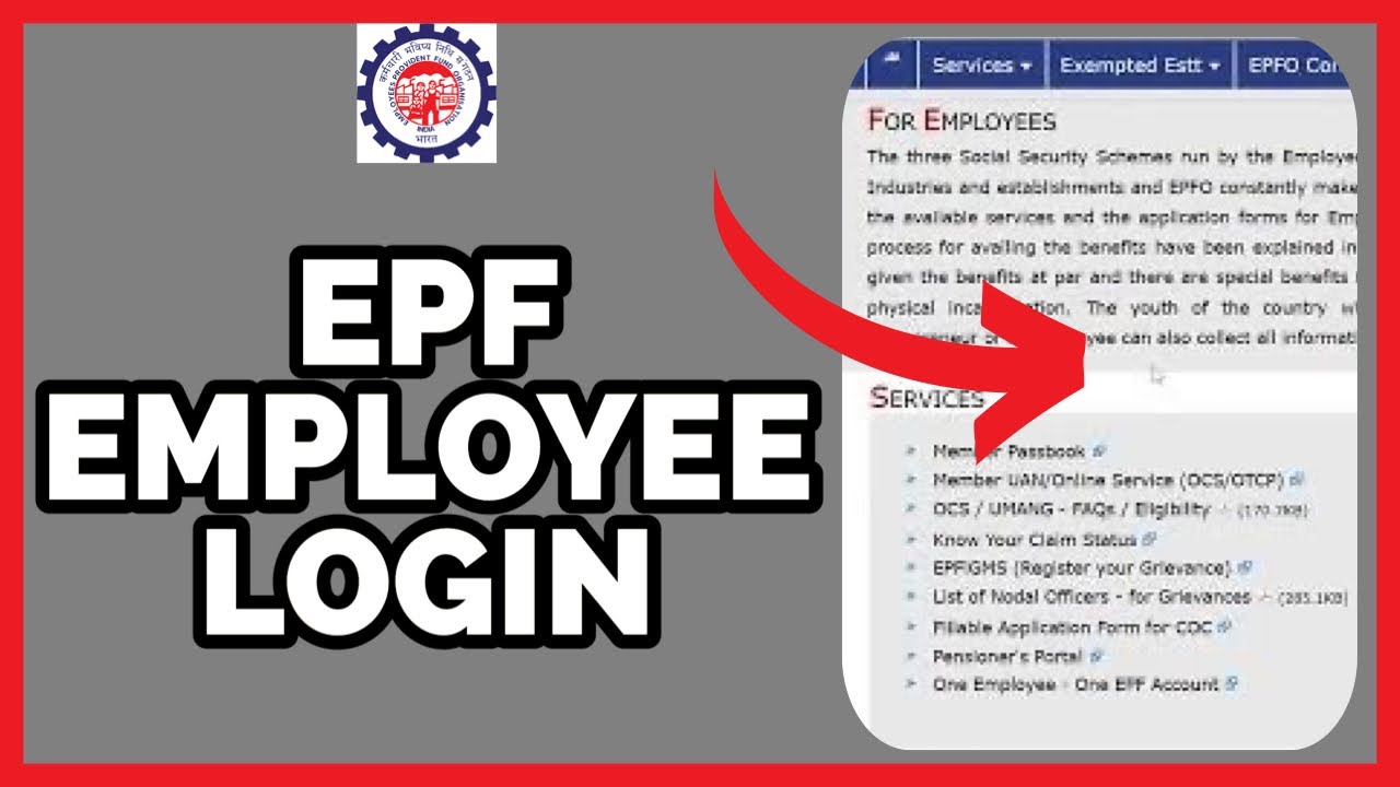 EPF Employee Portal Login: How to sign in to EPF Employee Portal on PC(2023)?