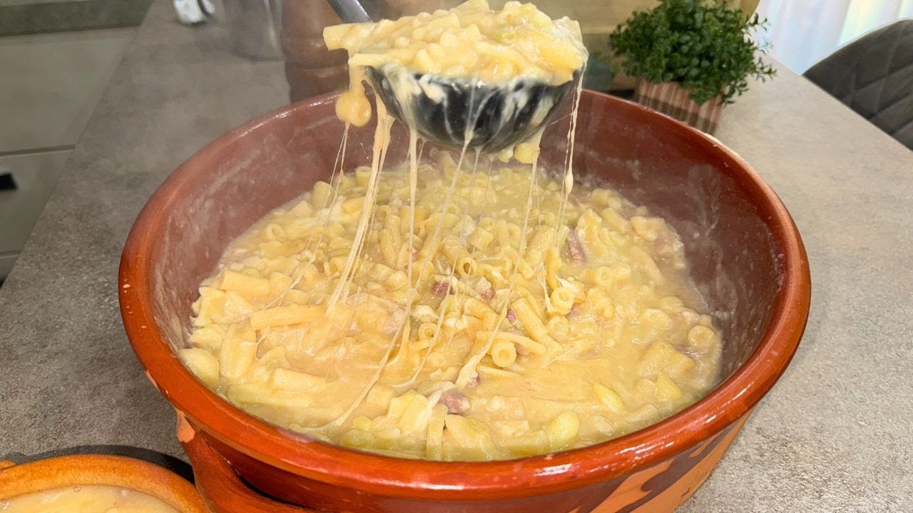 PASTA E PATATE CON LA PROVOLA