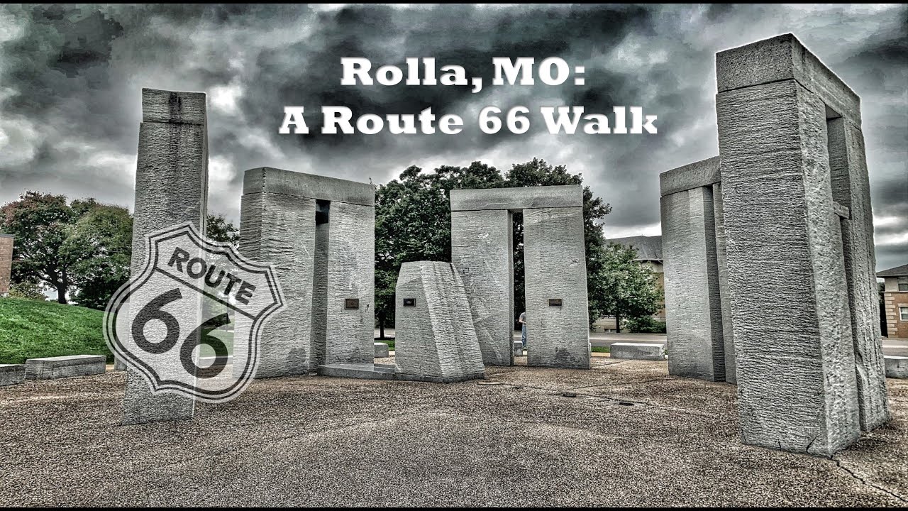 Rolla, MO – A Route 66 Walk: Wandering Walks of Wonder Slow TV Walking Tour 4K