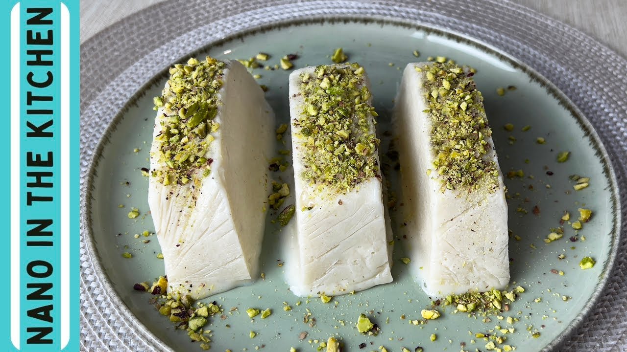 Παγωτό Ντοντουρμά με μόνο 3 υλικά | Dondurma ice cream with only 3 ingredients | Nano in the kitchen