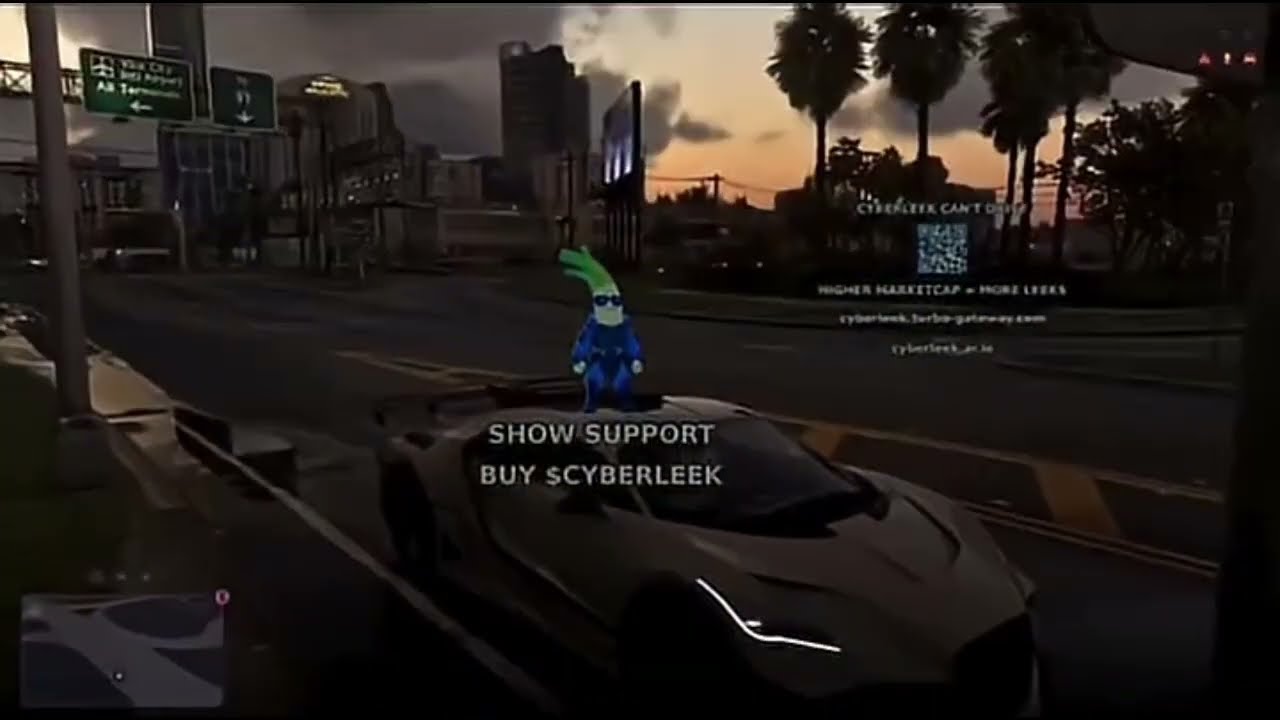 CyberLeek GTA 6 HyperCar Gameplay Leak 2