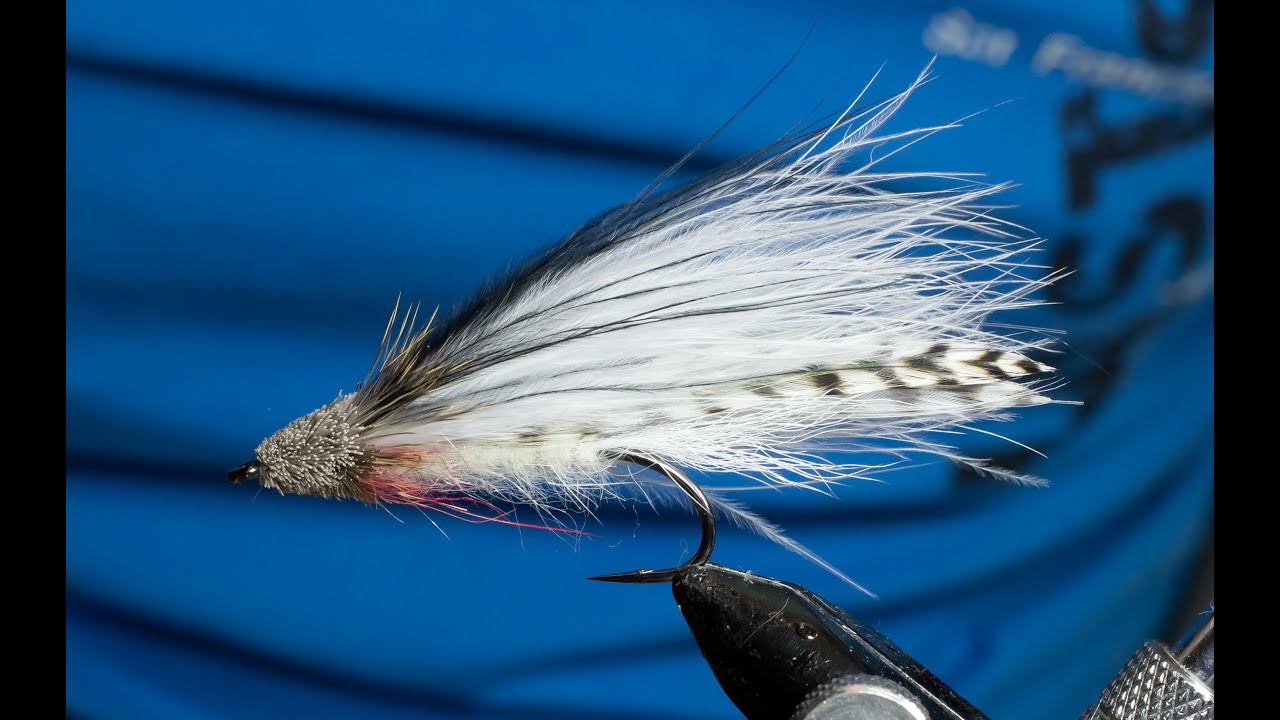 White marabou muddler streamer