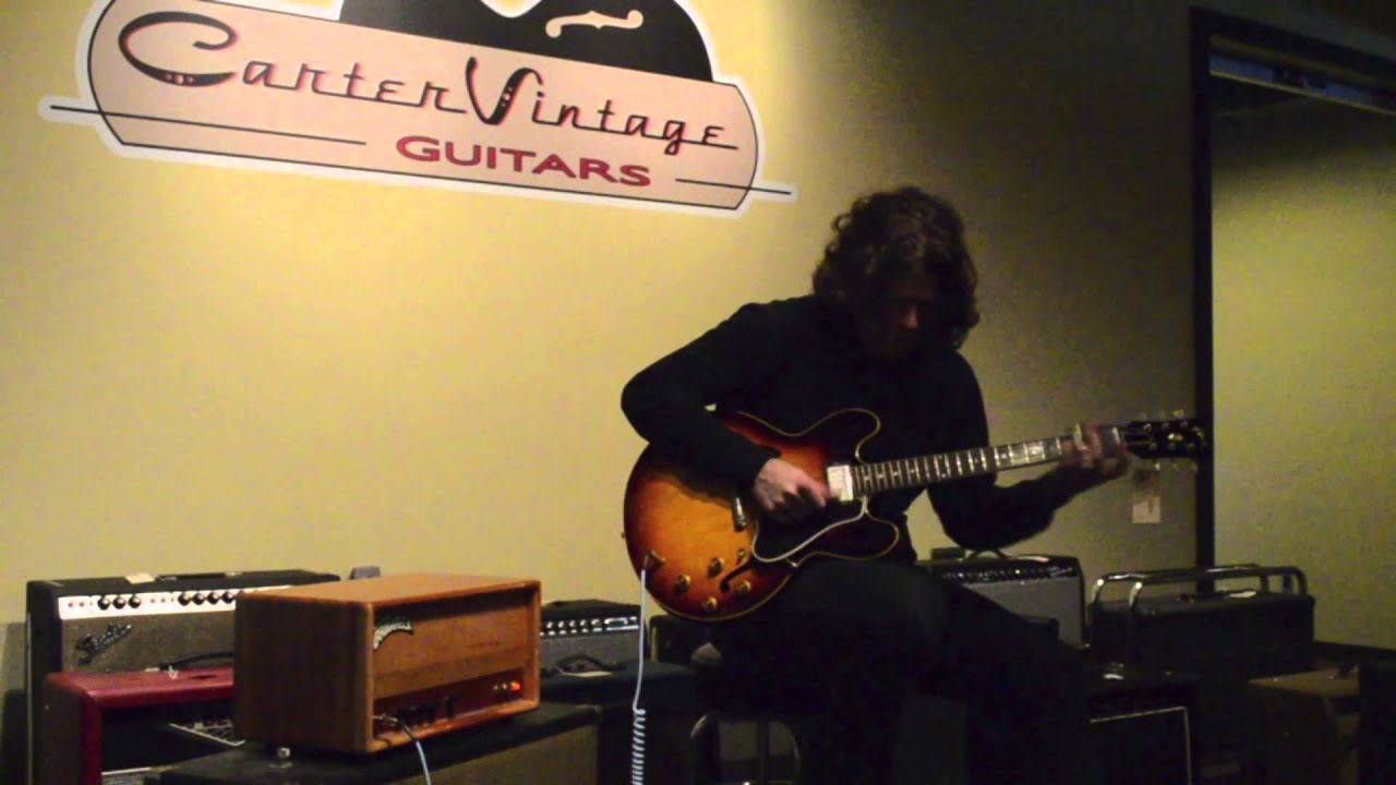 Carter Vintage Guitars - J.D. Simo on a 1959 Gibson ES-335 through a Trainwreck Liverpool