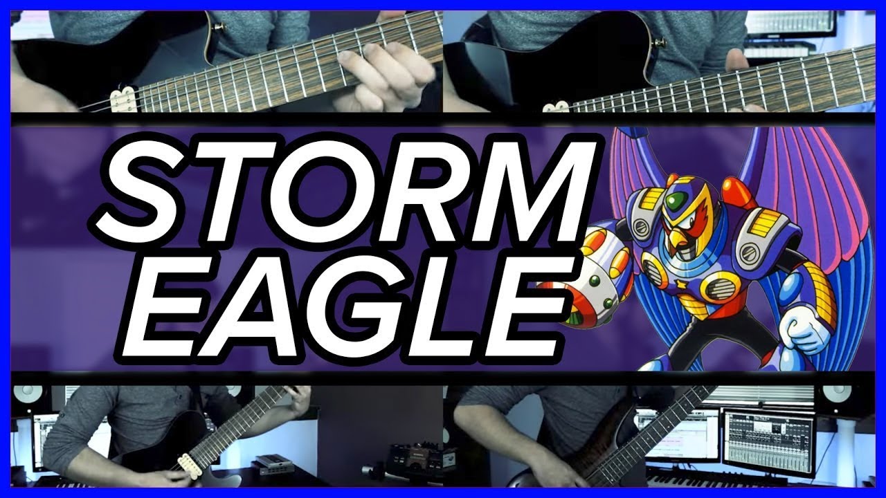 Storm Eagle Theme - Mega Man X [METAL GUITAR COVER]