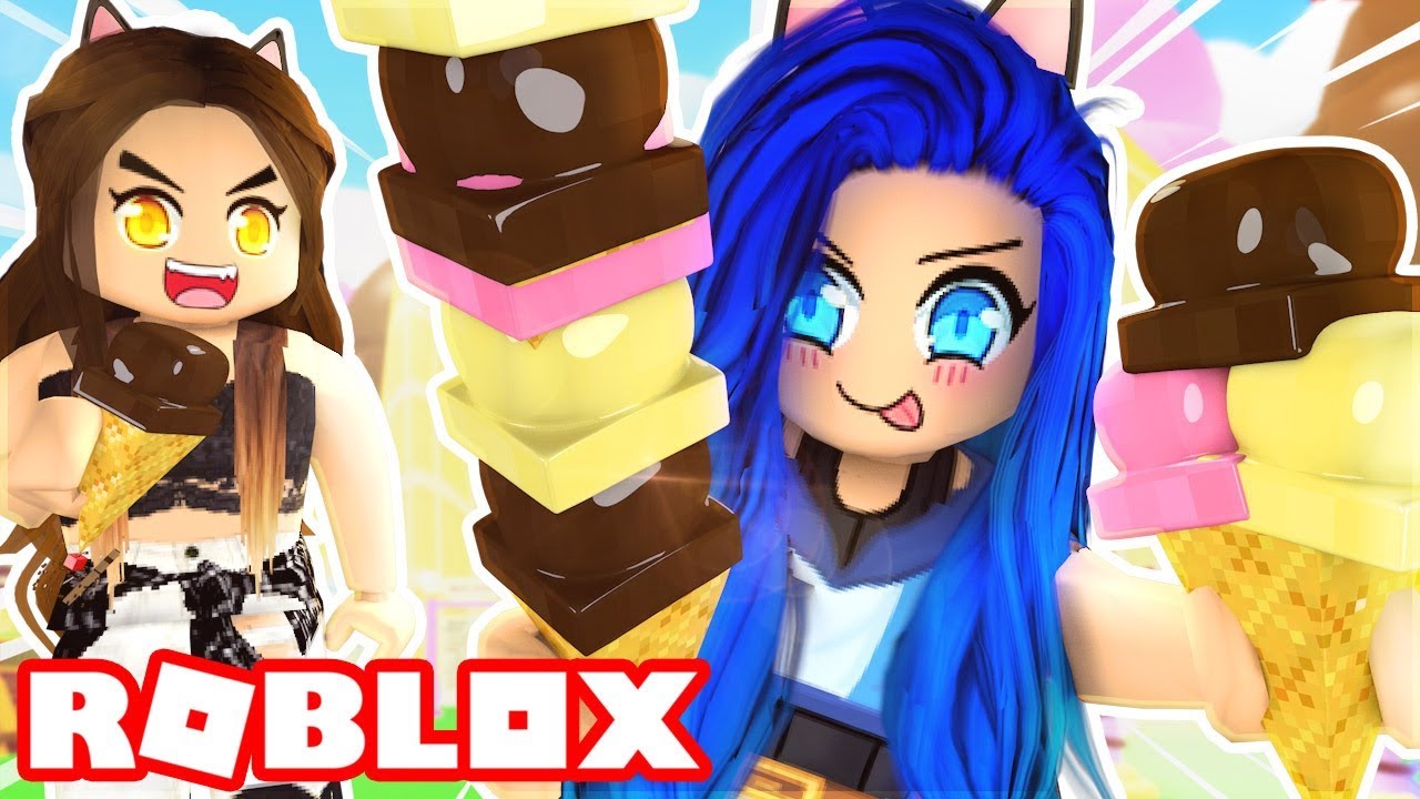 СЪЕШЬ ВСЕ В СИМУЛЯТОРЕ МОРОЖЕНОГО ROBLOX!