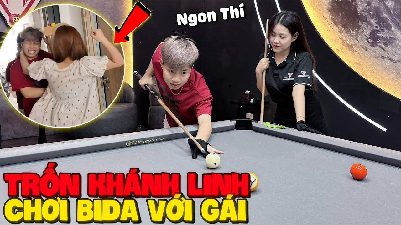 1 Giờ Sáng Trốn Khánh Linh Đi Chơi Bida Cùng Gái Xinh Và Cái Kết ?