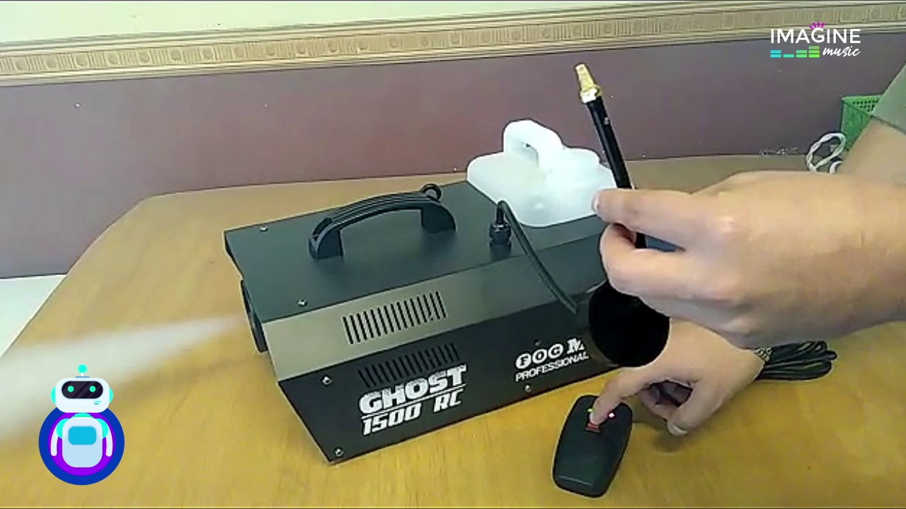 Limpieza de maquina de humo para mayor duración de vida.