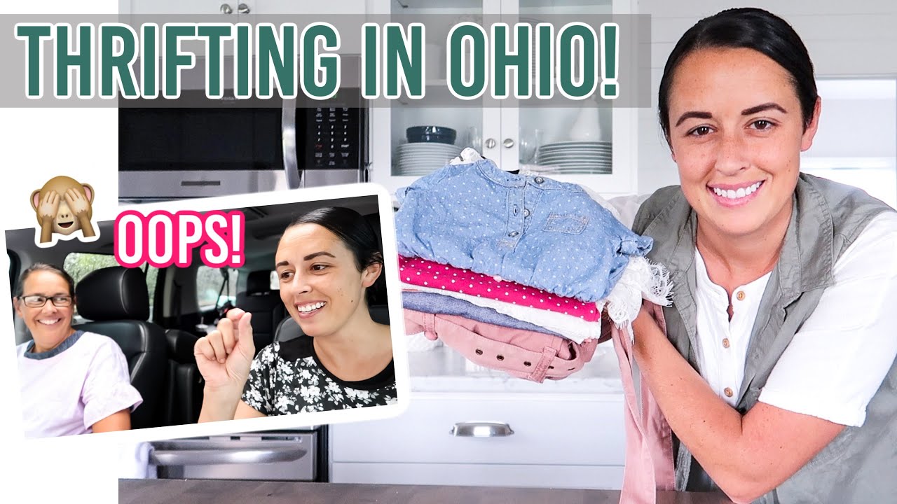 Thrift With Me in Ohio | Amish Country Thrift Stores | Summer Thrift Haul