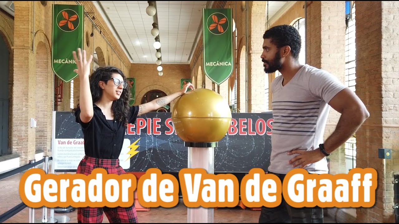 Gerador de Van de Graaff - Por Dentro do Catavento - EP01