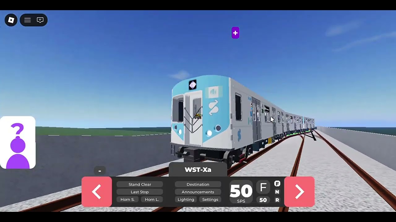 [Roblox] Operating the WST-Xa on the 7 express in SubTransport
