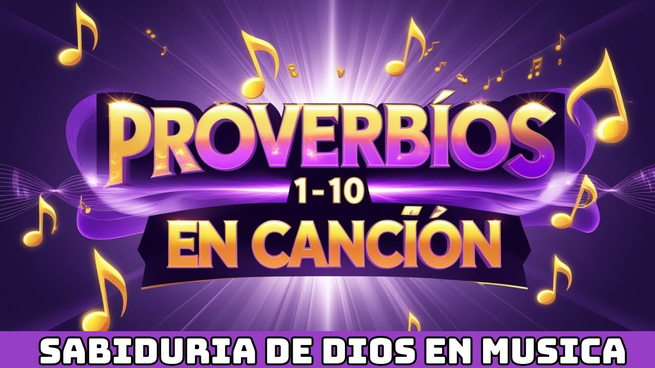 📖🎶 PROVERBIOS 1-10 en CANCIÓN | SABIDURÍA de DIOS en MÚSICA 🎶📖