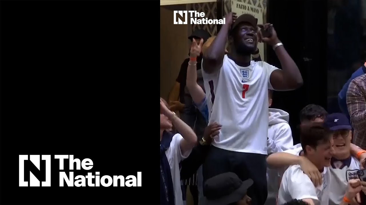 Watch rapper Stormzy celebrate England&rsquo;s Euro 2020 win over Germany