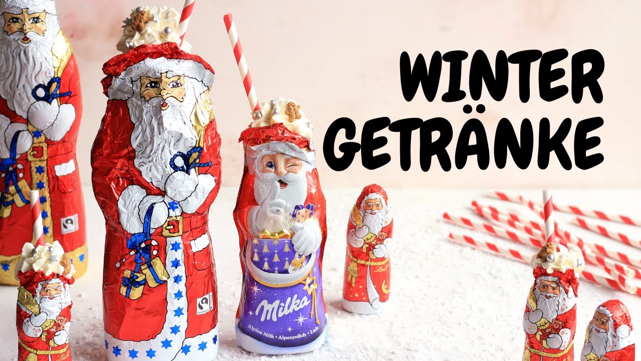 Weihnachtsgetränke selber machen | Heiße Schokolade selber machen | Winter Getränke Rezepte