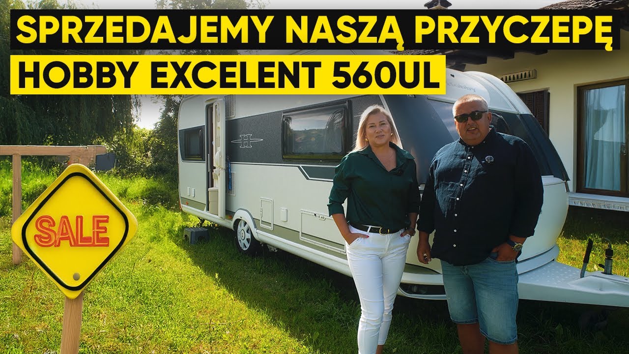 SPRZEDAJEMY NASZĄ PRZYCZEPĘ KEMPINGOWĄ!