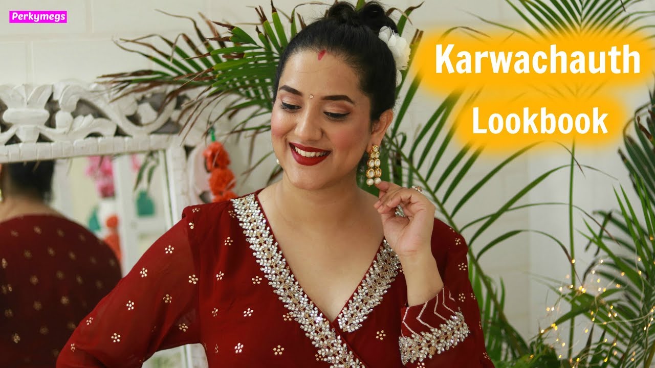 Karwachauth Outfits | Indian Festive Lookbook | Perkymegs