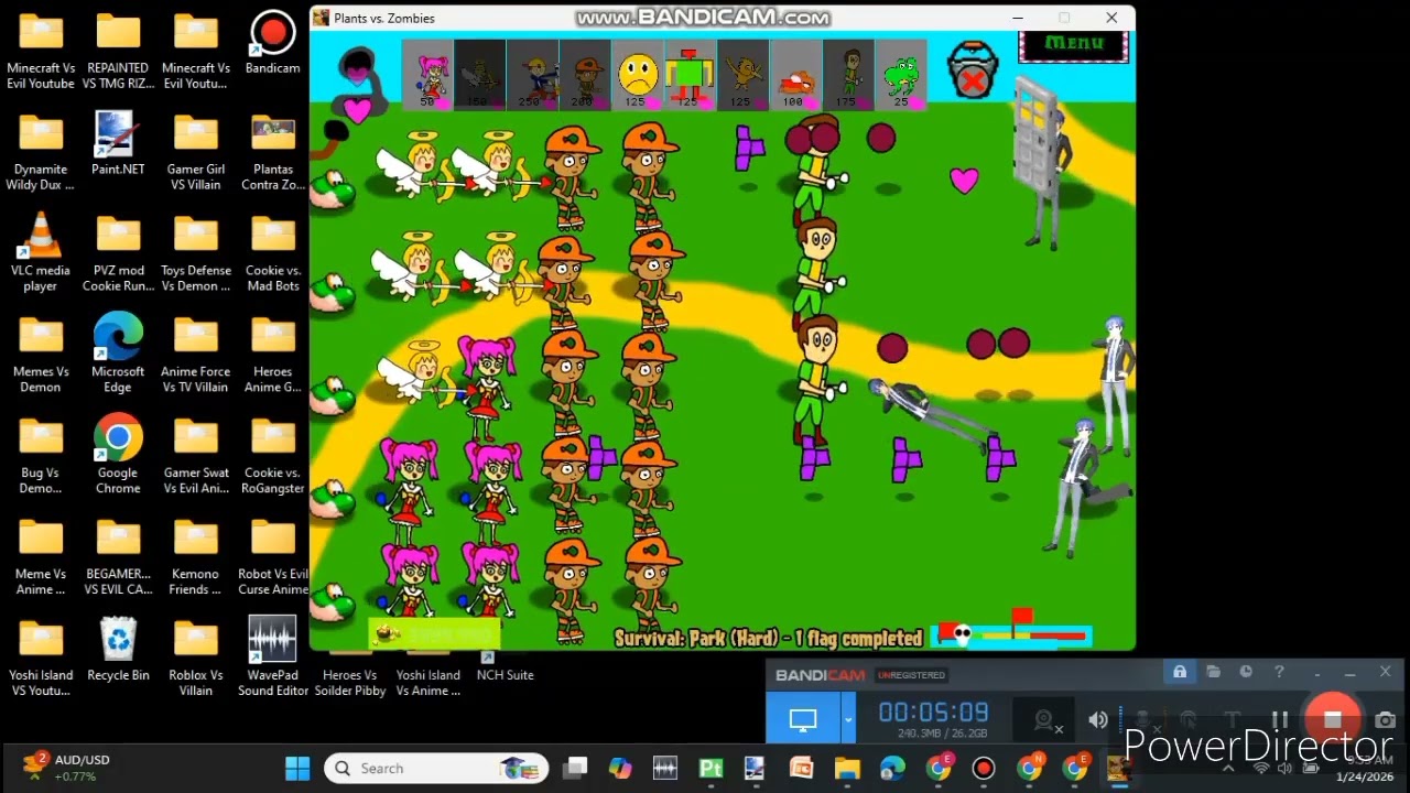 Arcade Vs Anime All Survival Hard Part 1