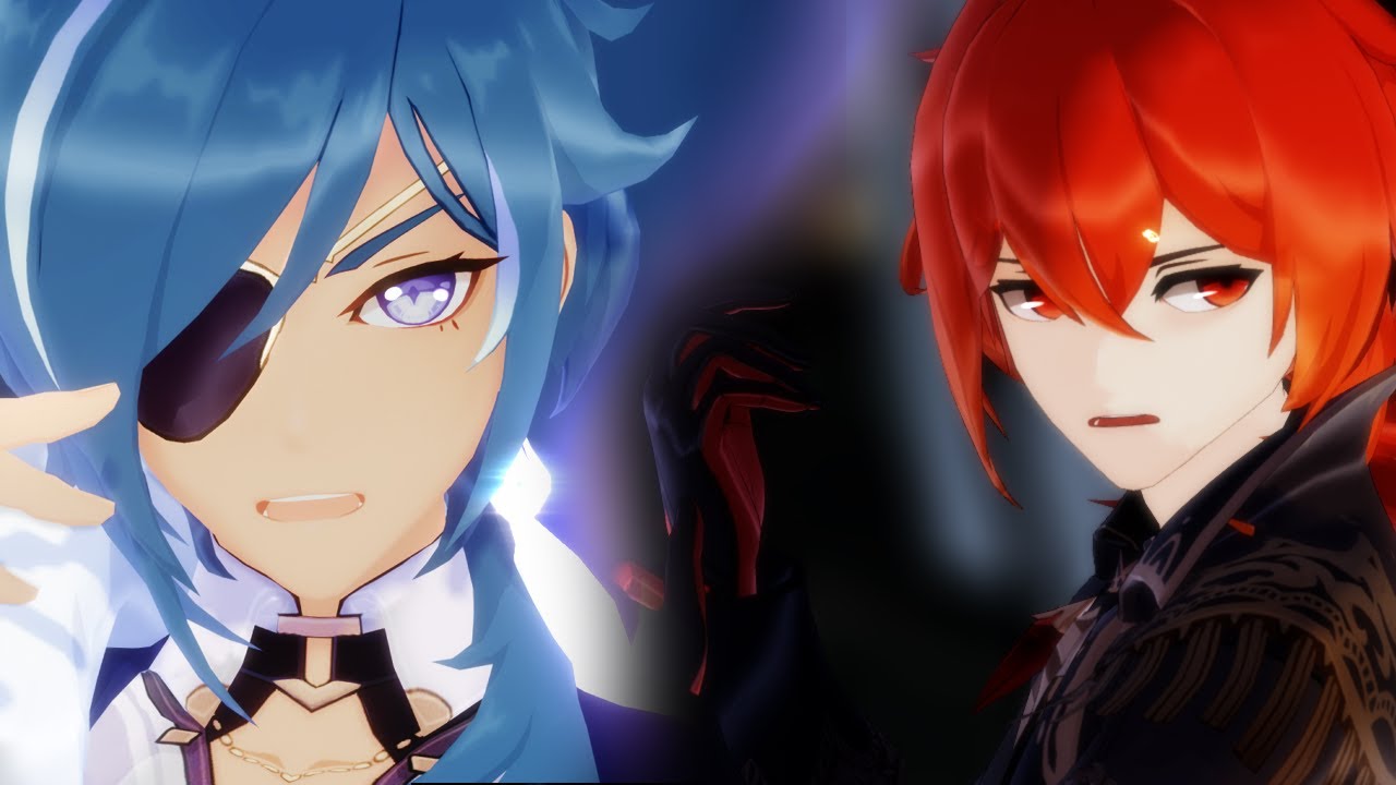 【Genshin Impact MMD】Gimme×Gimme 【Kaeya & Diluc】