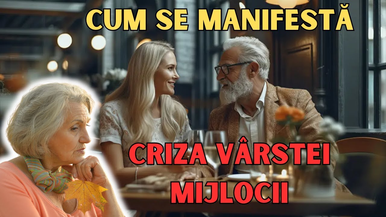 Criza VÂRSTEI MIJLOCII Ep1/2. Ce este si cum se manifestă.