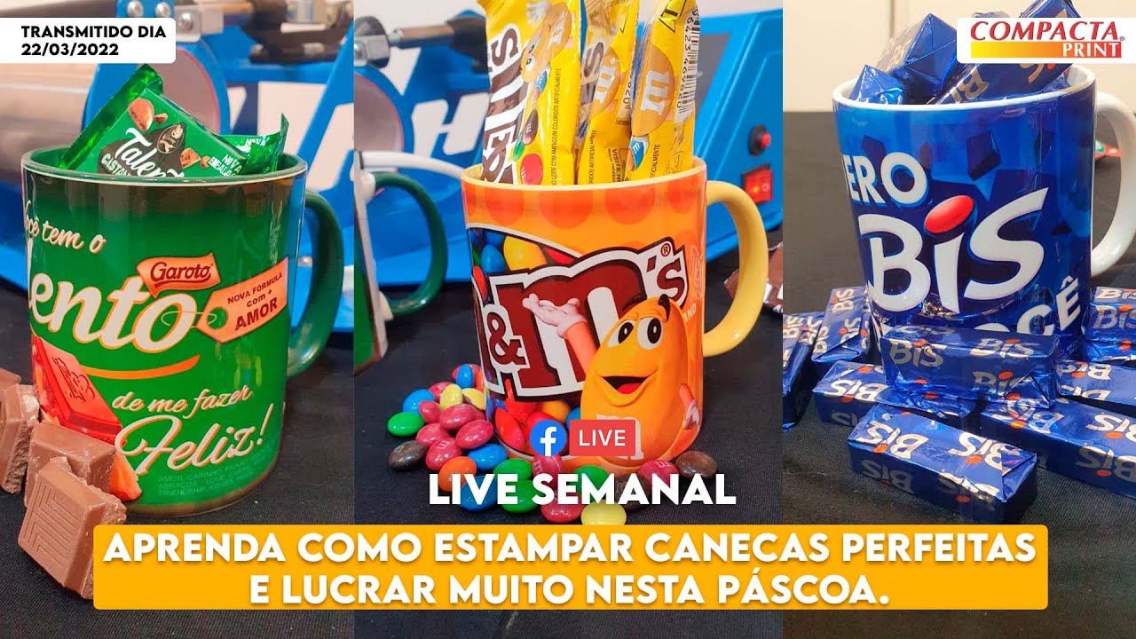 Aprenda a Personalizar Canecas com Artes de Chocolate do ZERO e Fature Alto nesta Páscoa #Sublimação
