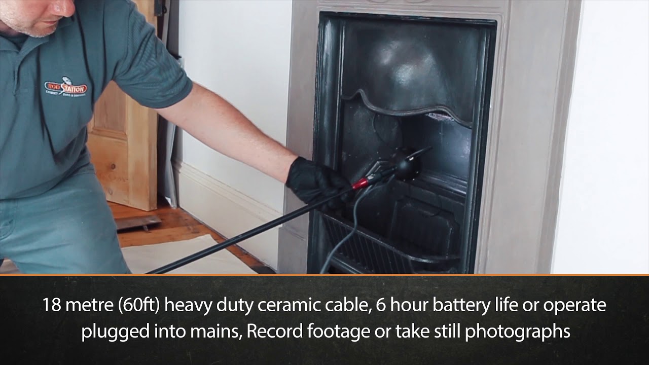 Rodstation Superbright Chimney Inspection Camera