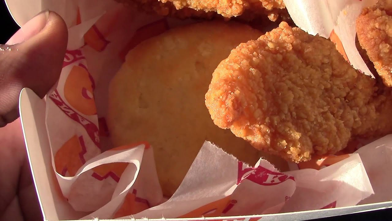 Popeyes Cajun Fish and Loaded Fries RAW & UNCUT