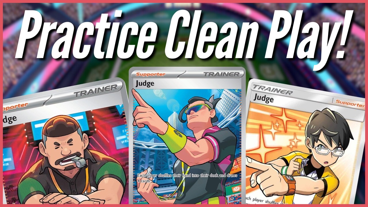 Practice Clean Play! - Pokemon TCG Tabletop Gameplay