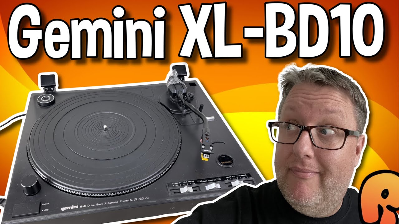 Gemini XL-BD10 - Semi-Automatic Stereo Turntable! #vinyl #turntable