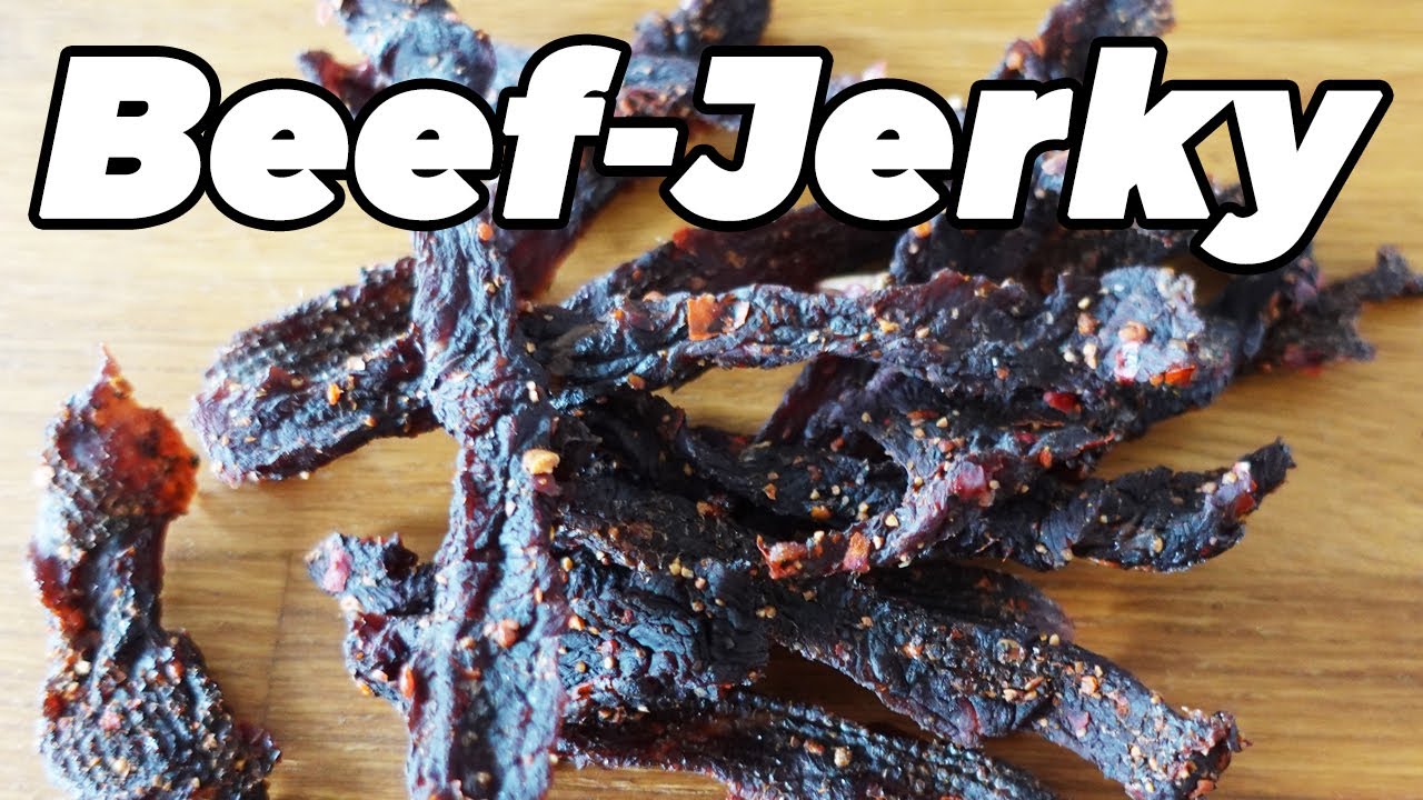 Beef Jerky, Dörrfleisch, Trockenfleisch - selbstgemacht