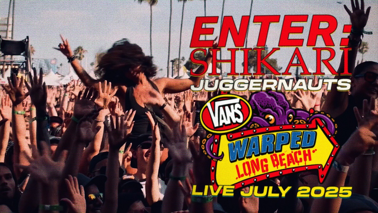 Enter Shikari - Juggernauts (Live Warped Long Beach. CA 2025)