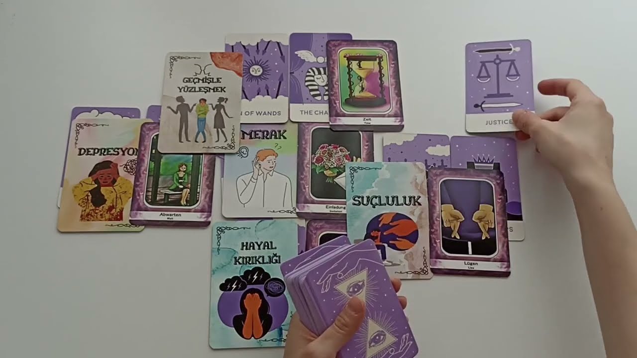 Aklındaki Kişi Kelt Açılımı Tarot