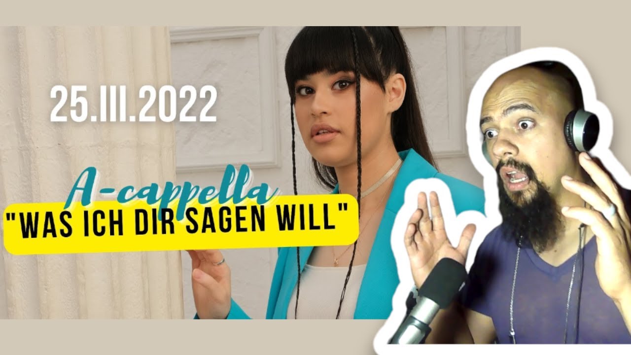 Classical Pianist - Diana Ankudinova Acapella Reaction (Was ich dir Sagen Will)