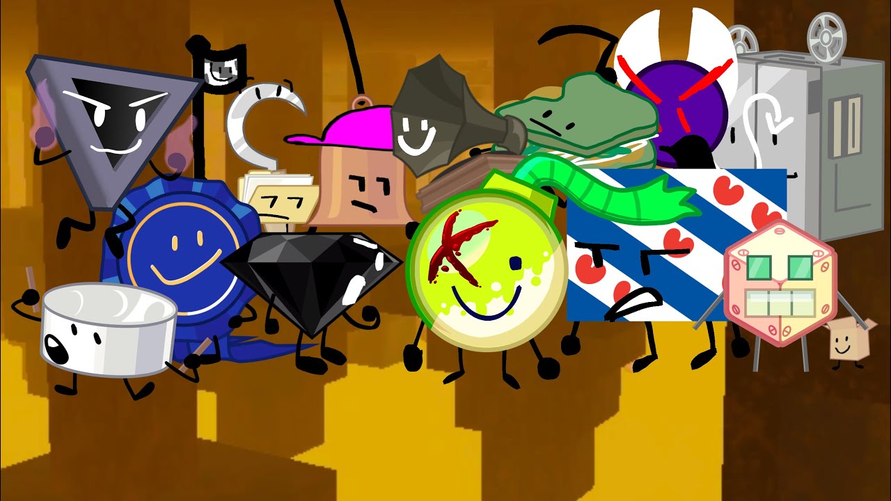 Find the BFB Characters: Some characters in Inverted Realm