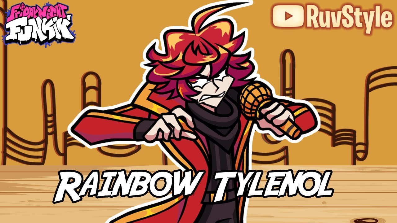 FNF Rainbow Tylenol but Ruvstyle sings it